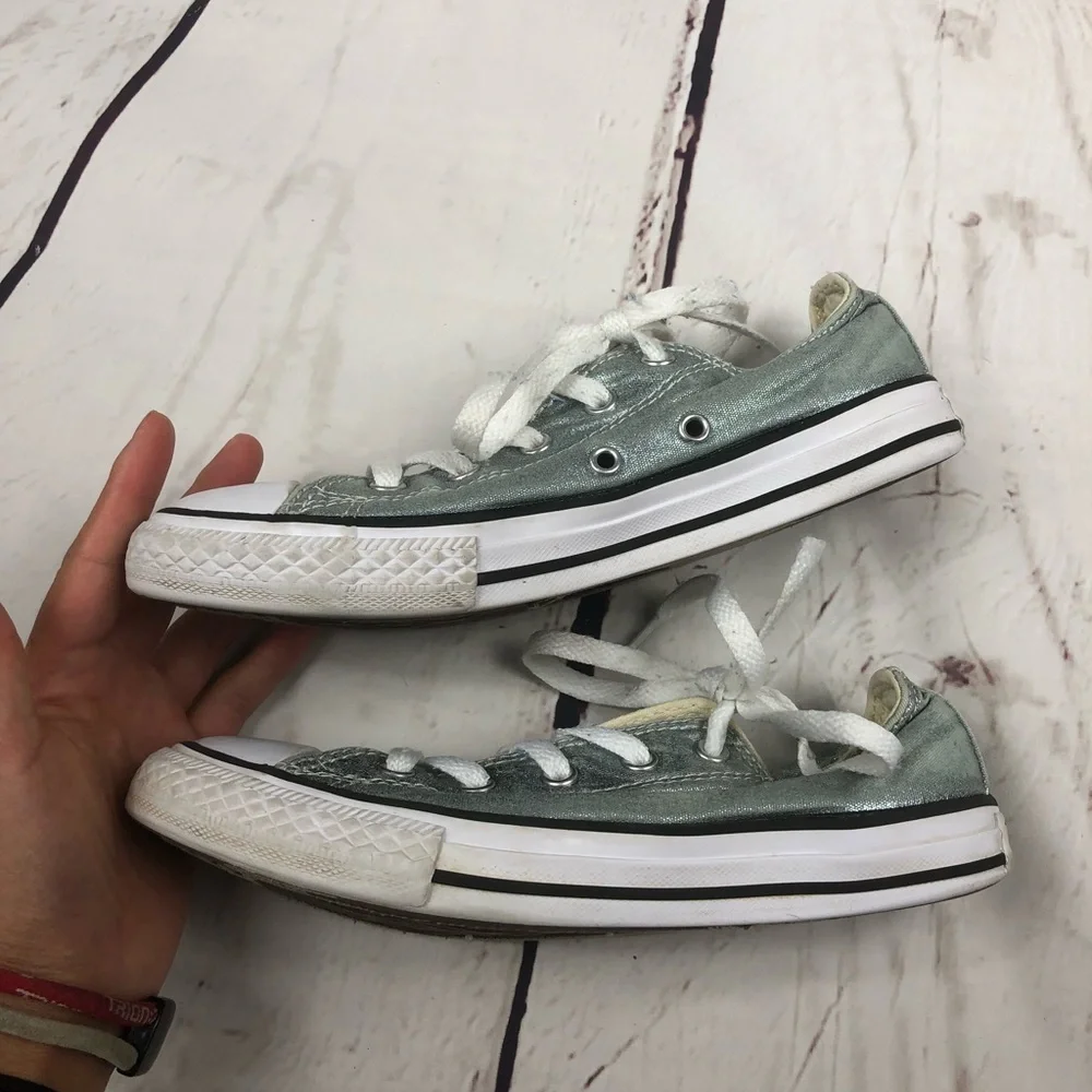 Converse Kids‎ Silver Shoes